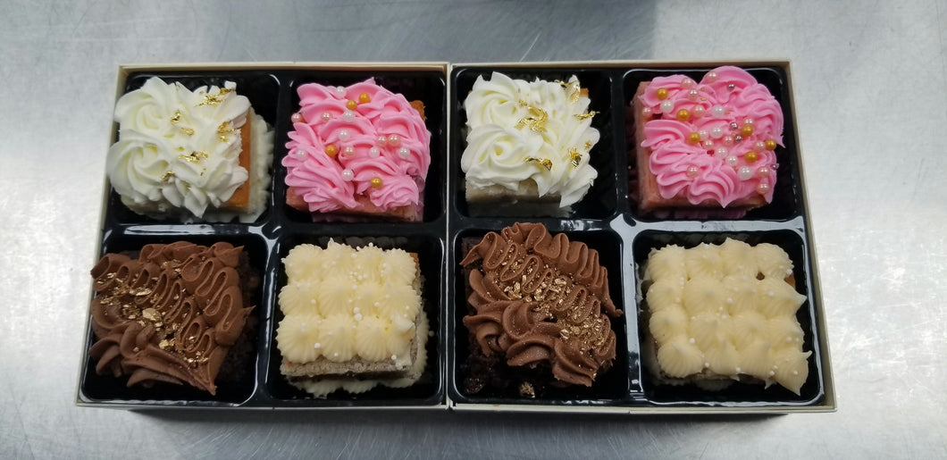 Wedding Cake Tasting - TO GO for 2 - (4 Flavors)